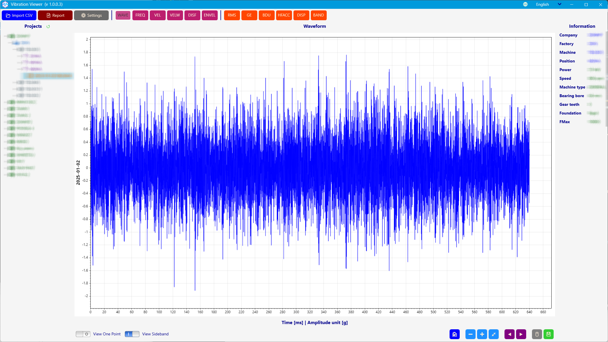 Vibration Viewer – Giải pháp xem và quản lý dữ liệu rung động chuyên nghiệp trên PC