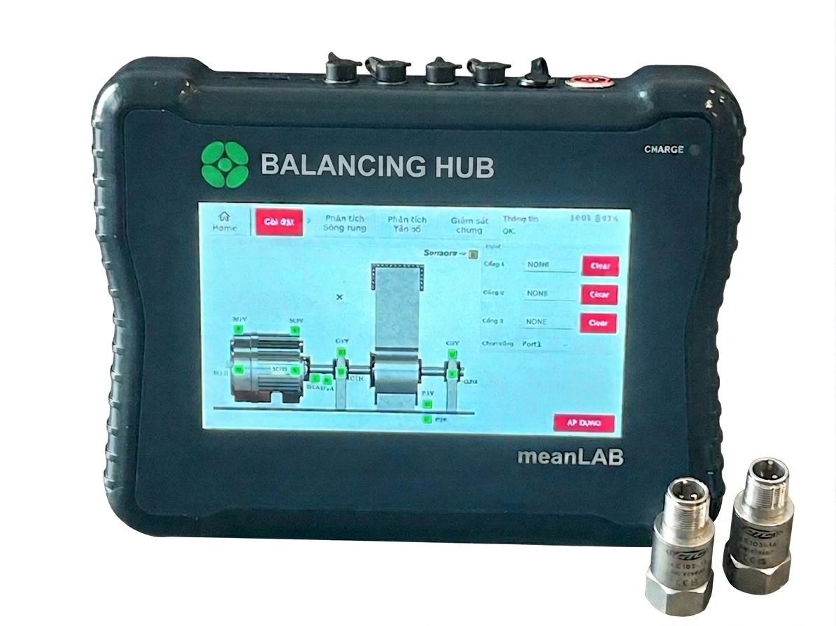 Máy cân bằng động hiện trường BALANCING HUB 